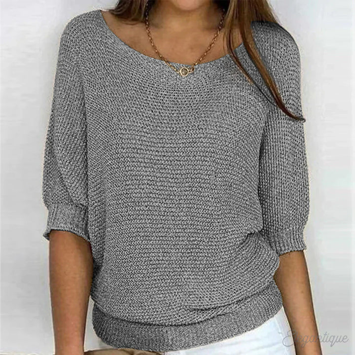 Tahnee -  Relaxed Knit Top