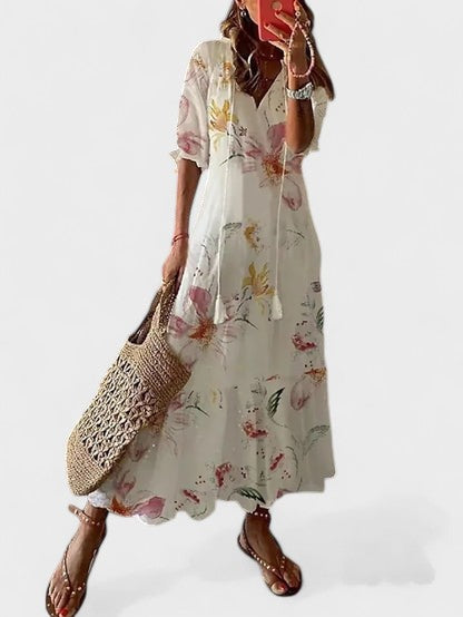 Elyssa -  Maxi Dress with Flattering Fit
