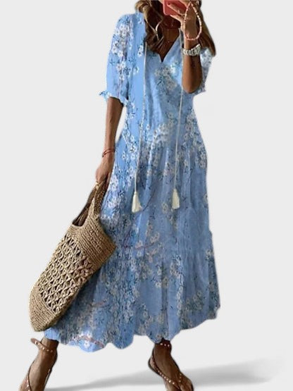 Elyssa -  Maxi Dress with Flattering Fit