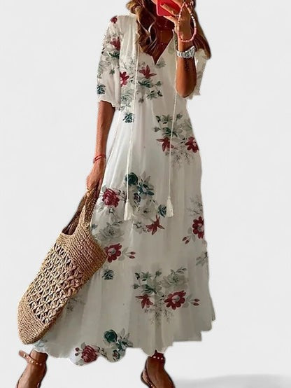Elyssa -  Maxi Dress with Flattering Fit