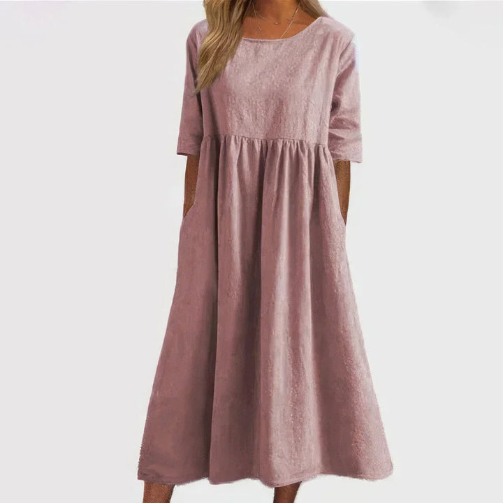 Vianne – Draped Maxi Dress