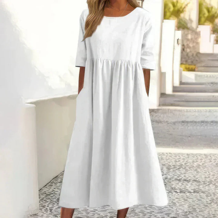 Vianne – Draped Maxi Dress