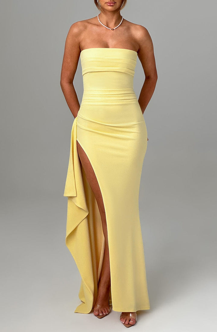 Pearson - Hochgeschnittenes Maxi-Kleid