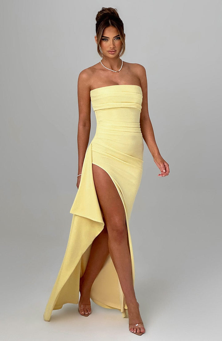 Pearson - Hochgeschnittenes Maxi-Kleid