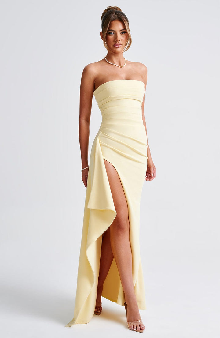 Pearson - Hochgeschnittenes Maxi-Kleid