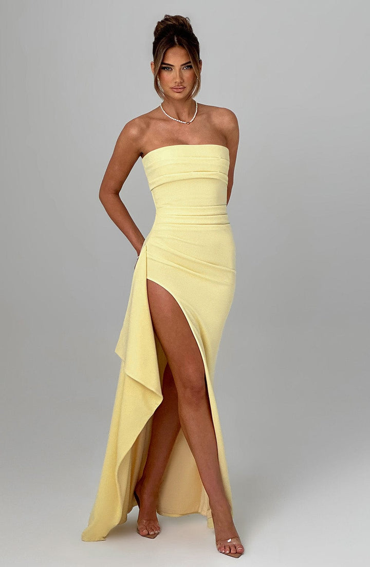 Pearson - Hochgeschnittenes Maxi-Kleid